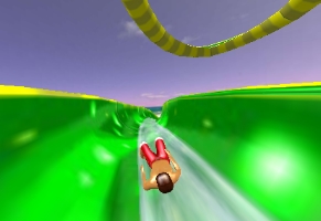 Waterslide Slalom